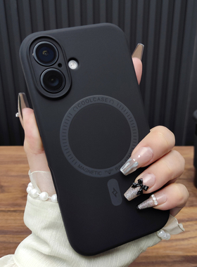 适用苹果17ProMax手机壳iPhone16全包15液态硅胶14磁吸充电13防摔12肤感磨砂保护套新款B03