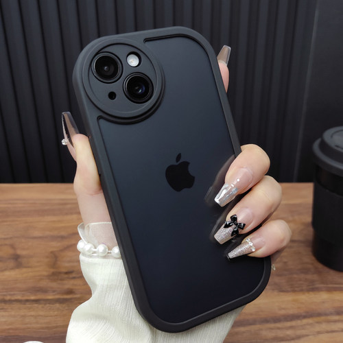 苹果17圆形镜头防摔手机壳