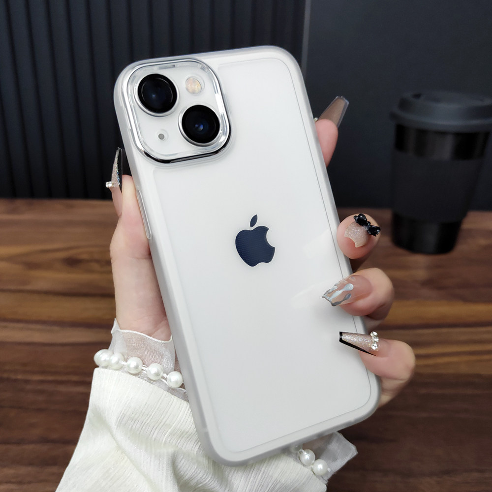 苹果17自带镜头膜防摔手机壳