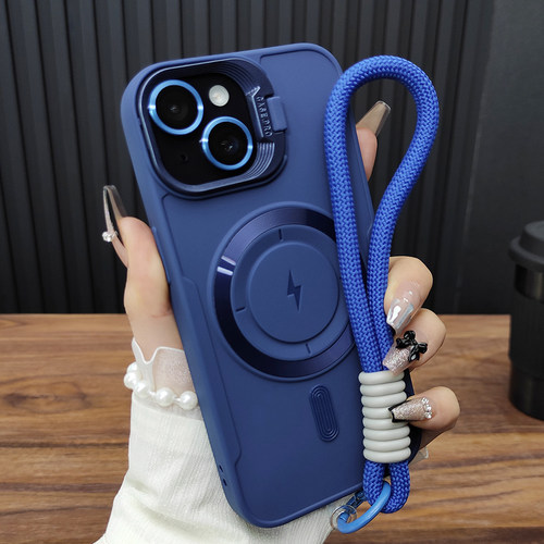 苹果17ProMax折叠支架防摔手机壳