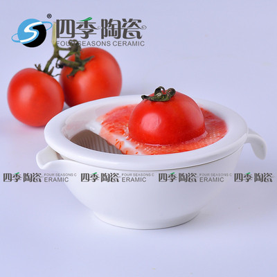 宝宝研磨碗婴儿辅食陶瓷研磨套装
