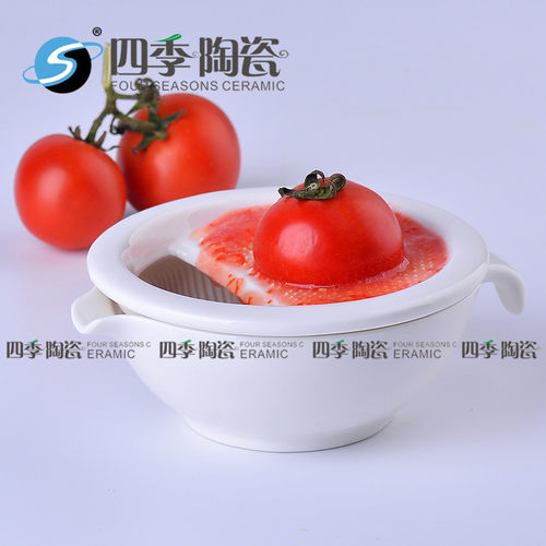宝宝研磨碗婴儿辅食陶瓷研磨套装