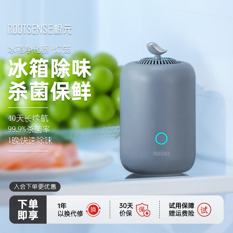 根元灯笼冰箱除味器除臭蛋去味净化臭氧消毒杀菌保鲜除味剂