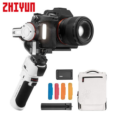 智云（ZHIYUN）云鹤M3COMBO稳定器微单反相机手机卡片机自带补光