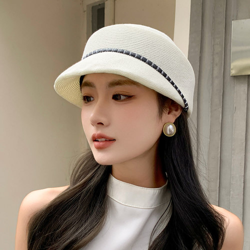 2026夏季新款素颜气质马术帽子女