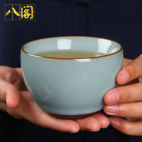 官窑专用开片可养主人杯单杯