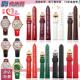 适用飞亚达四叶草表带女真皮LA8262LA856H2LA862005手表带16mm