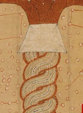 人伏羲女娲像艺术微喷s复制画宣纸打印画芯古画装饰画