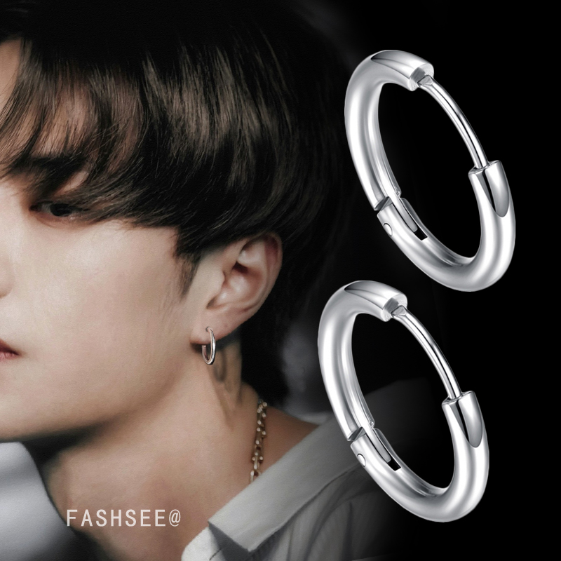 耳环男 潮男耳钉韩版单只潮流学生个性男款嘻哈耳扣潮人 耳圈男在类目 饰品/流行首饰/时尚饰品新, 耳饰, 耳环中 - 来自Buy2taobao.com提供专业的淘宝代购服务