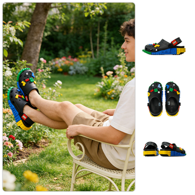 Crocs卡骆驰新款洞洞鞋乐高Masterbrand系列Clog沙滩凉鞋 212388