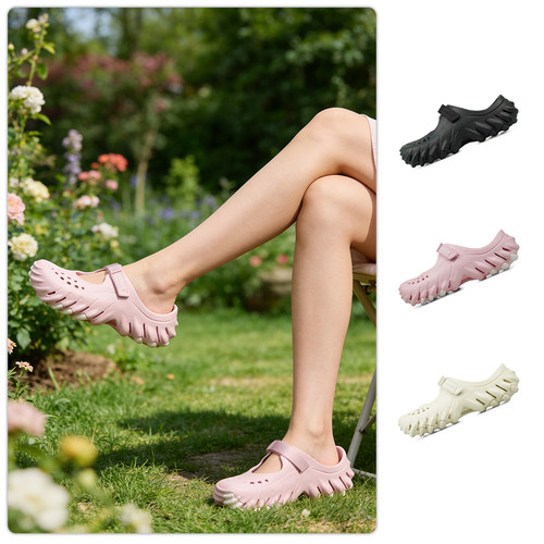 CROCS卡骆驰速干沙滩洞洞凉拖女