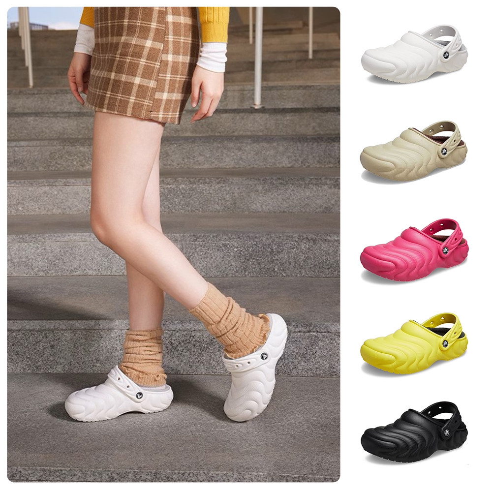 Crocs卡骆驰经典蓬蓬暖棉秋冬加绒保暖家居男女包头鞋拖鞋210059,女鞋,包头拖,淘宝优惠券,粉丝福利购,淘宝优惠卷