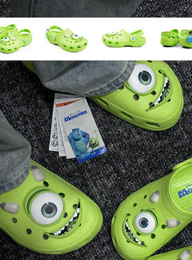 Crocs怪兽电力公司儿童洞洞鞋