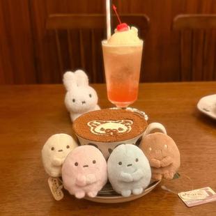 韩系可爱角落生物沙包迷你小公仔卡通毛绒娃娃玩偶摆件装饰送礼物