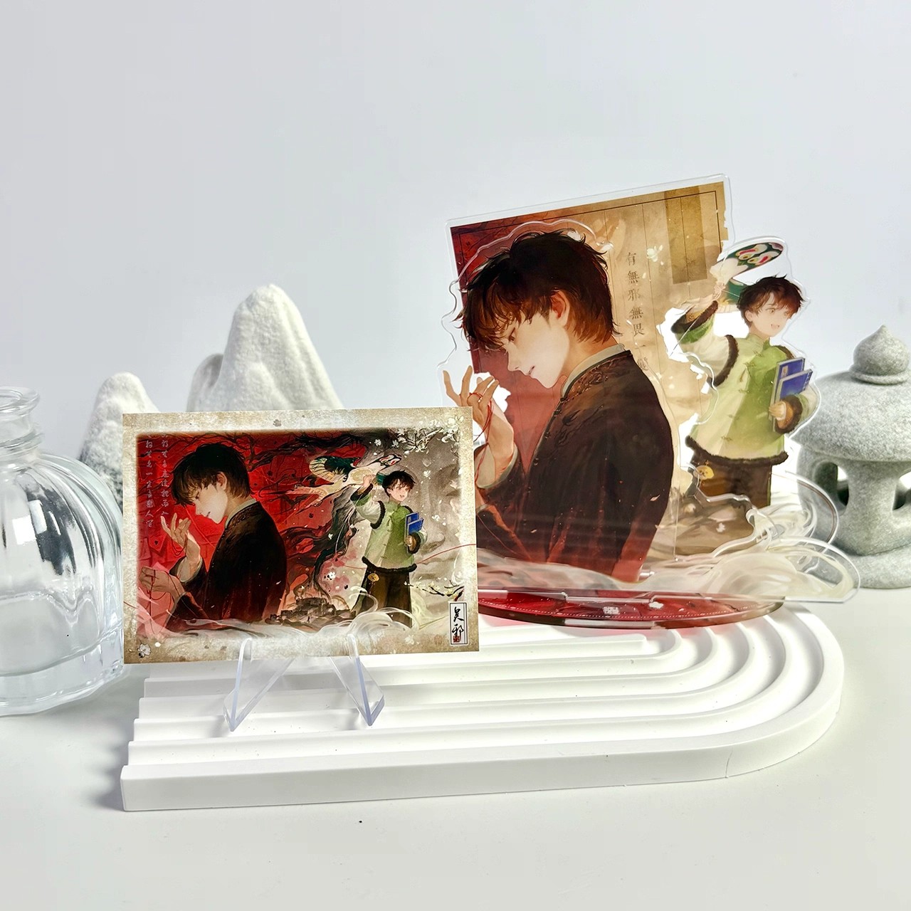 盗墓笔记稻米节周边双闪徽章立牌