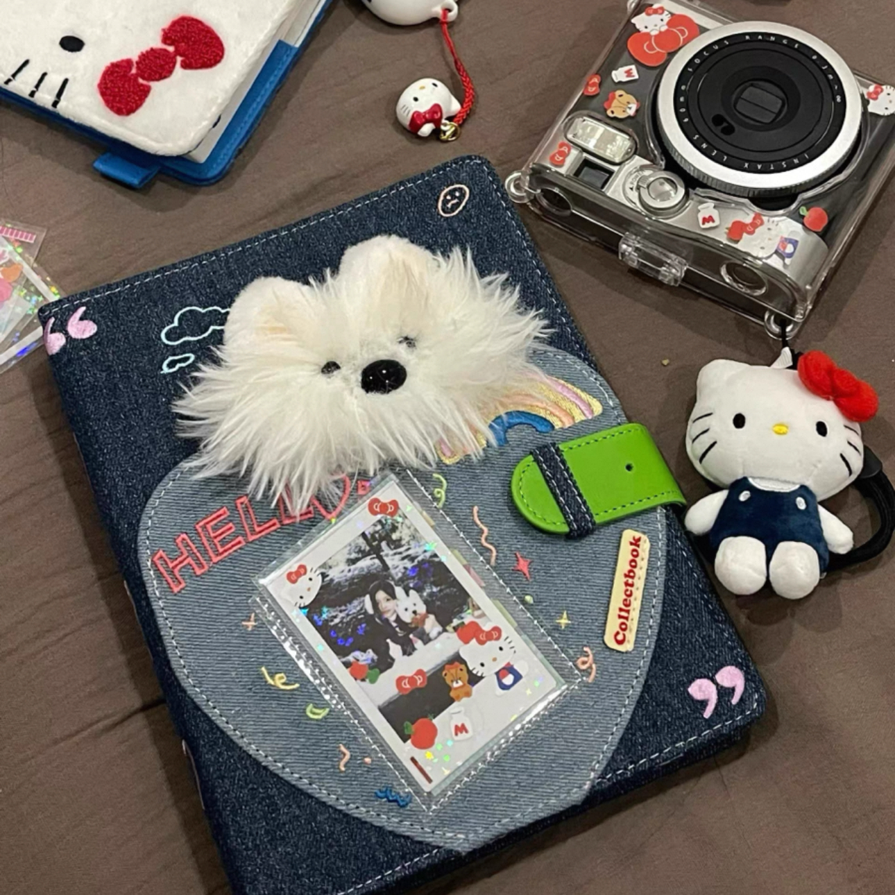 收纳相册卡册a5四宫格3寸小卡本