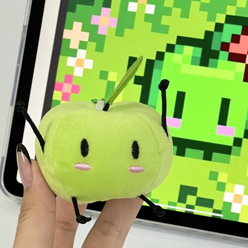 钥匙扣装饰品星露谷毛绒娃娃挂件