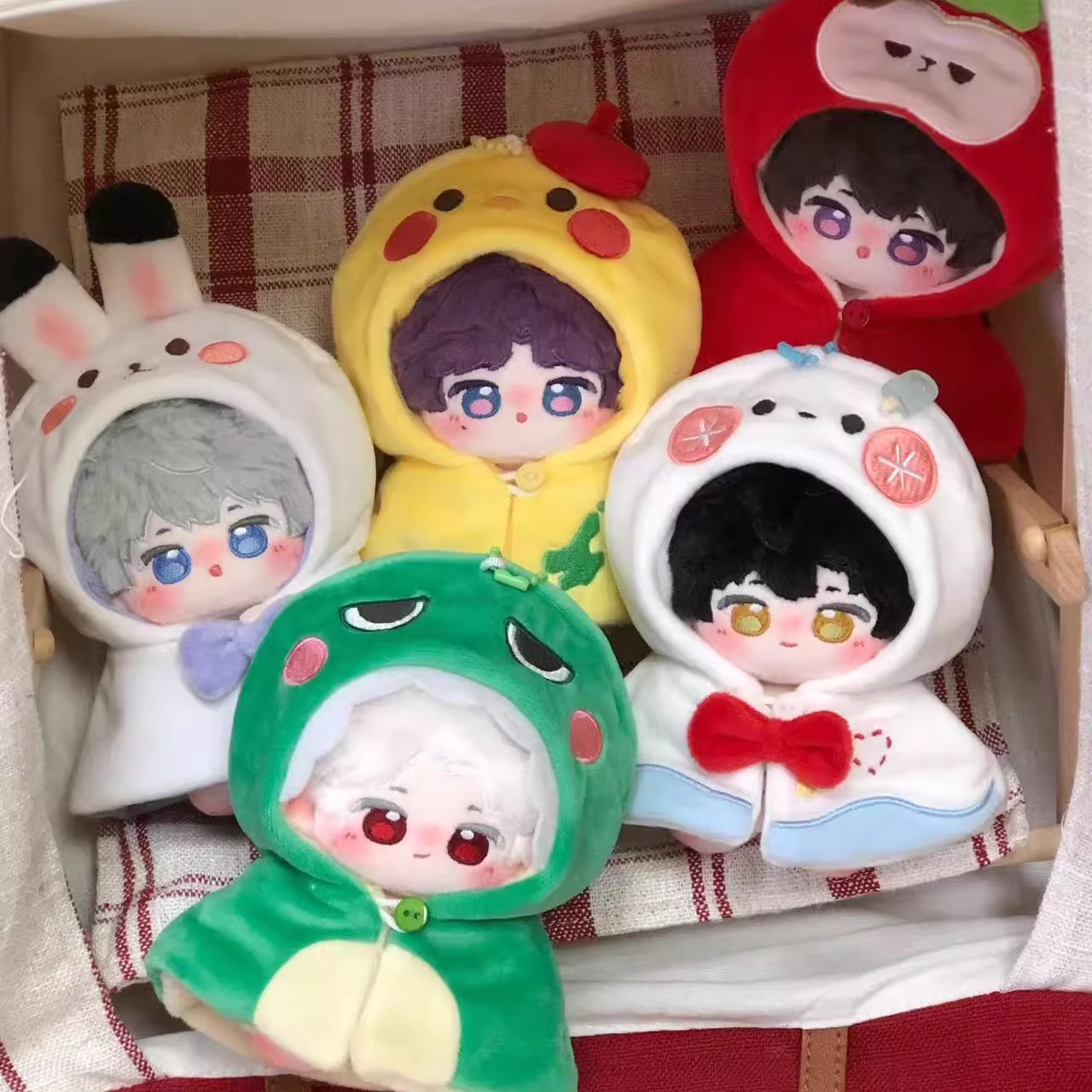 头套恋与深空娃衣棉花娃娃玩偶