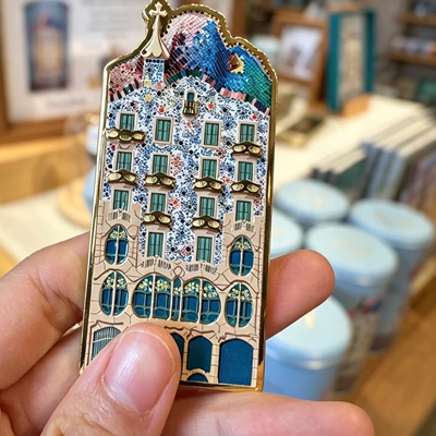 巴塞罗那金属磁吸冰箱贴开瓶器