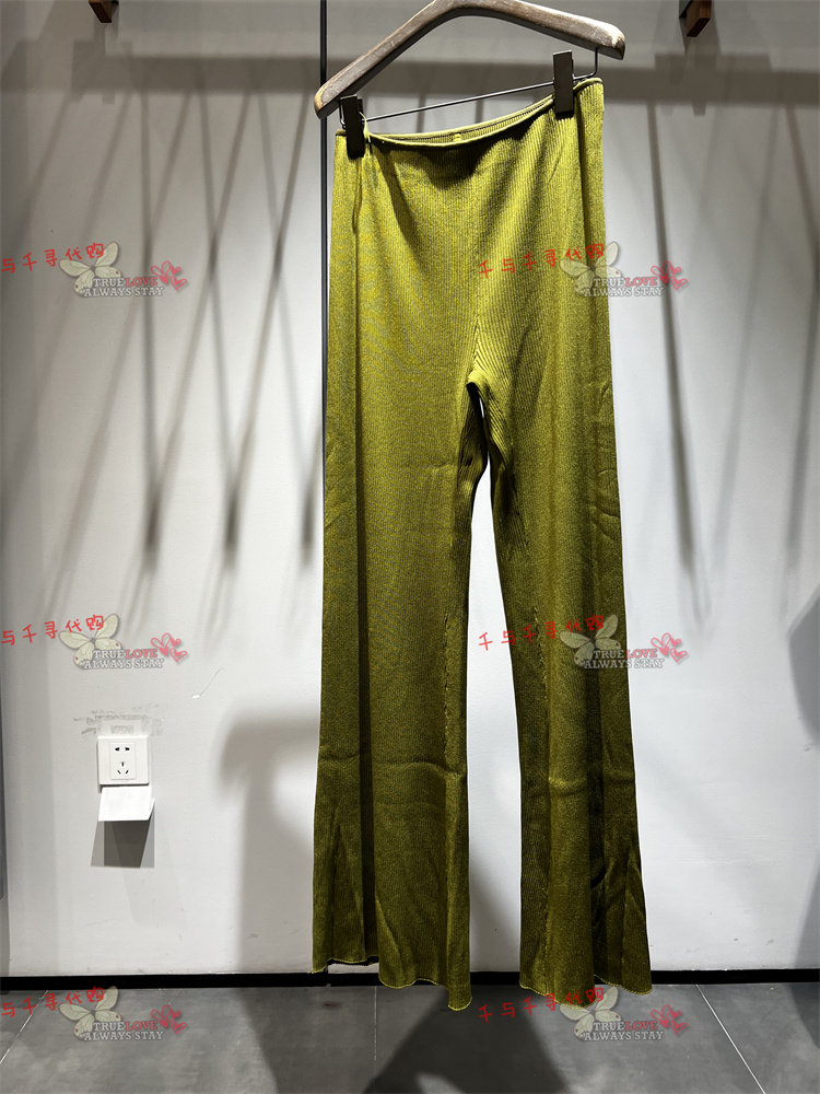 现货专柜正品 JNBY/江南布衣2023秋季 休闲裤女喇叭阔腿5N7E11290