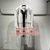 百搭2026春季 速发 代购 国内正品 2Q2916570翻领风衣外套 LESS女装