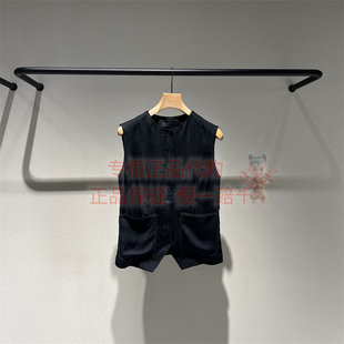 现货 LESS女装 2025秋季 商场同款 2P851853K醋纤中长款马甲1395