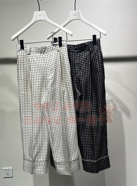 现货 LESS女装国内正品代购2026春季新款2Q1E14010桑蚕丝裤子1995