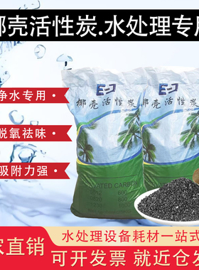 水处理净化椰壳活性炭除异味颗粒