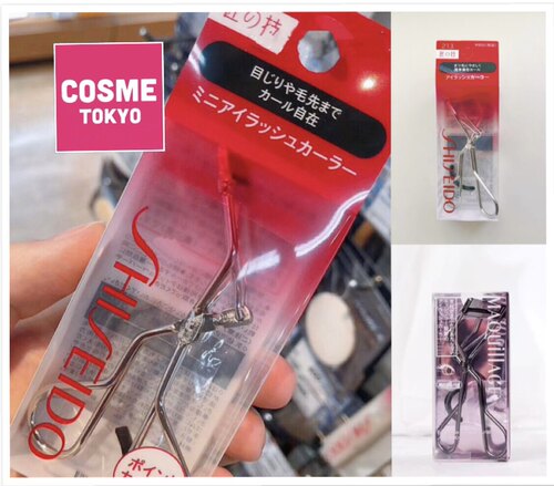 资生堂213心机定型睫毛夹广角maquillage配胶垫持久自然卷翘黑白