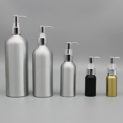 酒店商用铝制分装沐浴露瓶