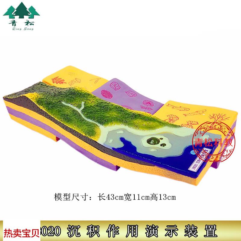沉积作用演示装置m模型教具实验器材地理地表地壳运动地质教学仪