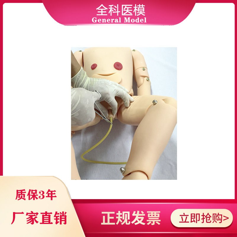 小儿导尿模型k模拟导尿训练人体导尿插管模具