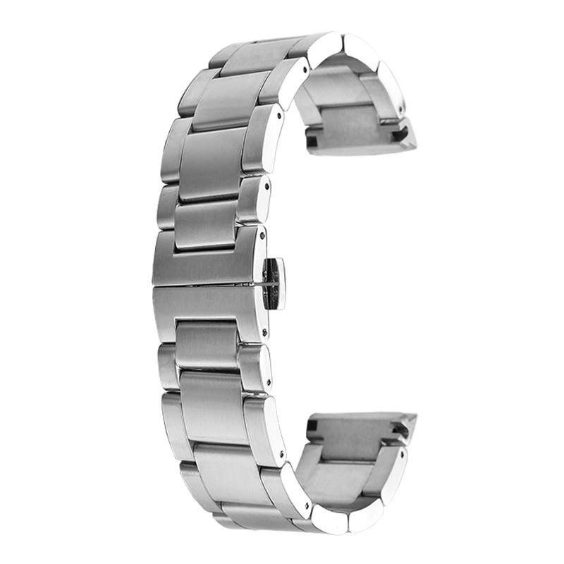 亨帝利不锈钢手表带男适配1853天梭T044PRS516t044U430a律驰表链