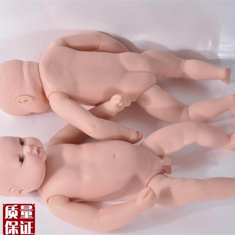 婴儿附脐带模型初生儿附脐带F护理模型男女任选婴儿模