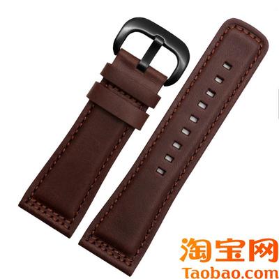 适配七个星期五手表带真皮男表带M2/Q201/02/03系列手表配.件28mm