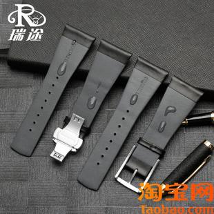 适配CK表带K0Q211m07 K0Q21120真皮牛皮表带KOQ211平纹手表带28MM