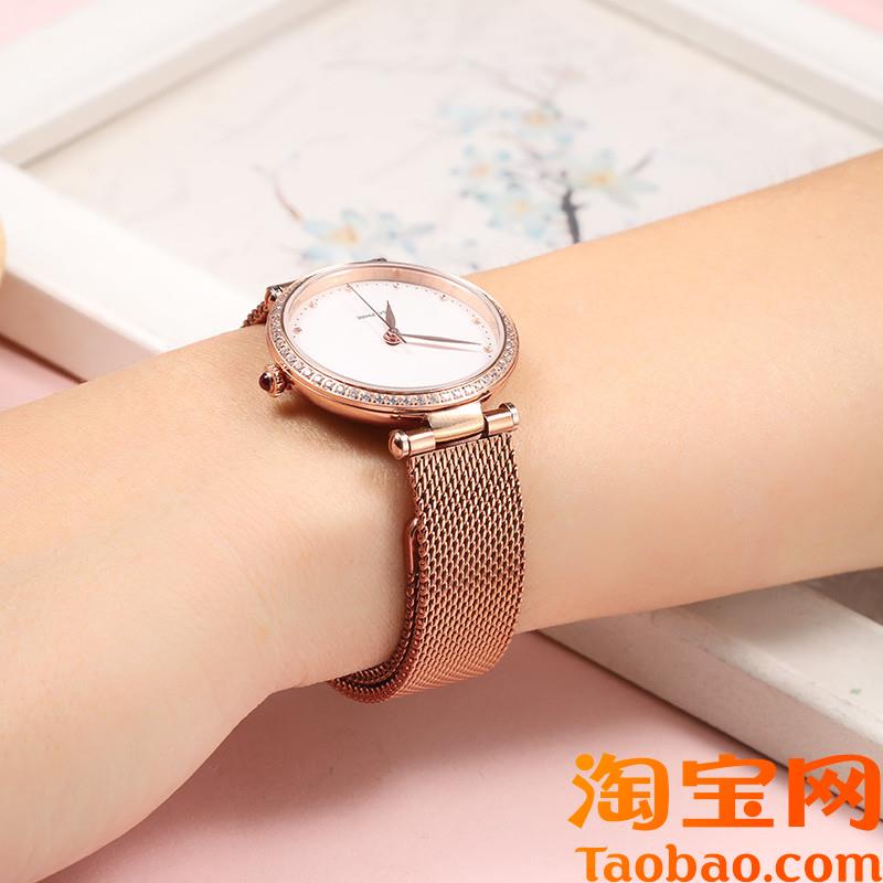 适配卡地亚帕莎手表带钢带男女PASHDA系列凹口米兰网带钢表链18mm