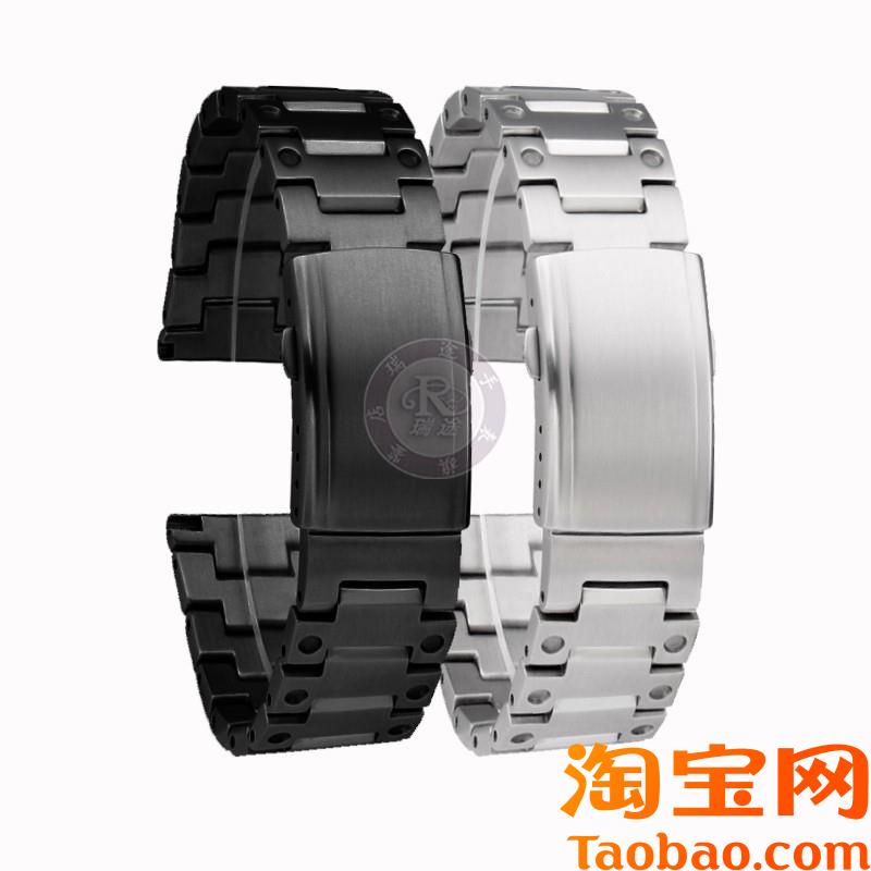 适用GEbYA格雅钢带中国航天联名款8251G8253G长城系列精钢男表带