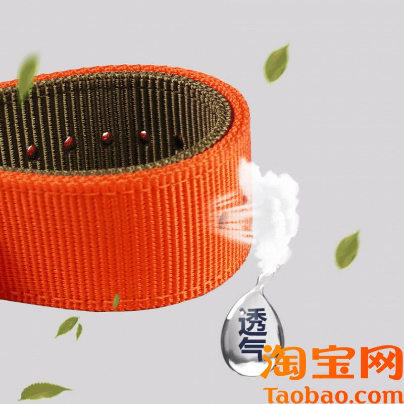 适配卡西欧PRG-260/270PRW-2500T/3F500/5000/5100尼龙帆布手表带