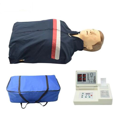 CPR490B高级全自动电脑半x身心肺复苏模拟人心脏急救训练练习假人