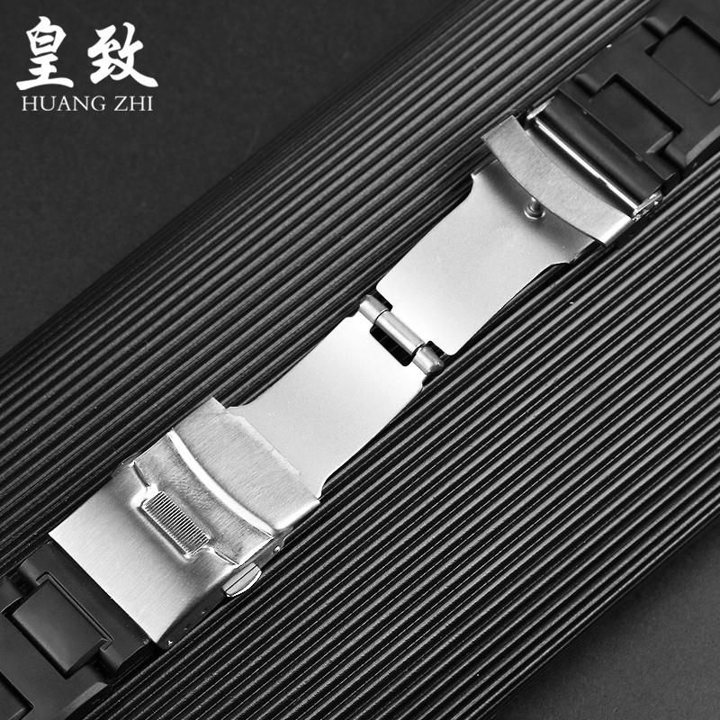 适配卡西欧GST-B400钢铁之z心系列改装轻型塑钢手表带替换表链配