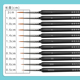 狼毫极细勾线笔学生常用软头绘画颜料国画水彩水粉面相笔毛笔特细