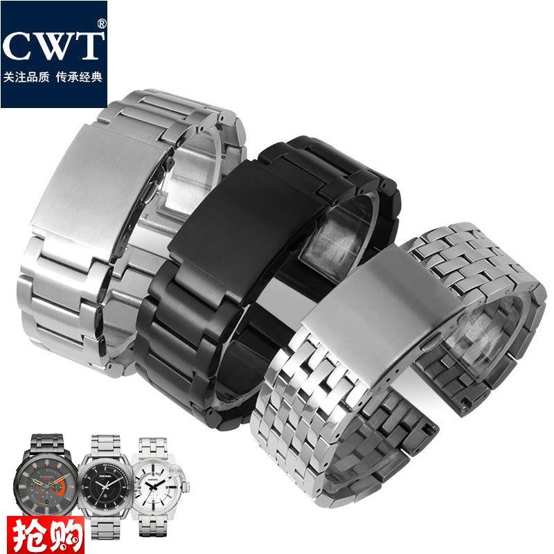 原厂代用七个星期五手表带钢带男M2/P3/T2/Q2实心不锈钢手表链262