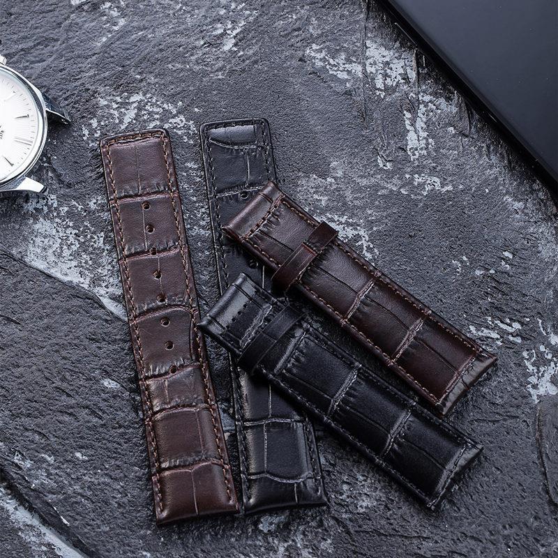 原厂代用CK表带真皮K5S34141K5S346GKK5S341C1K5S34B46K5S341G6