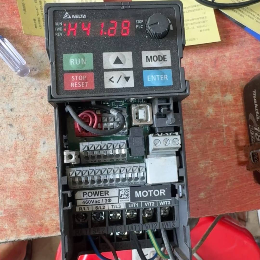 询价购-台达变频器VFD4A8MS43ANSAA，三相380V，0.