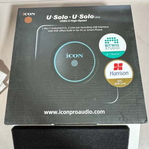 询价购-ICON艾肯网红主播直播专用声卡 USolo智