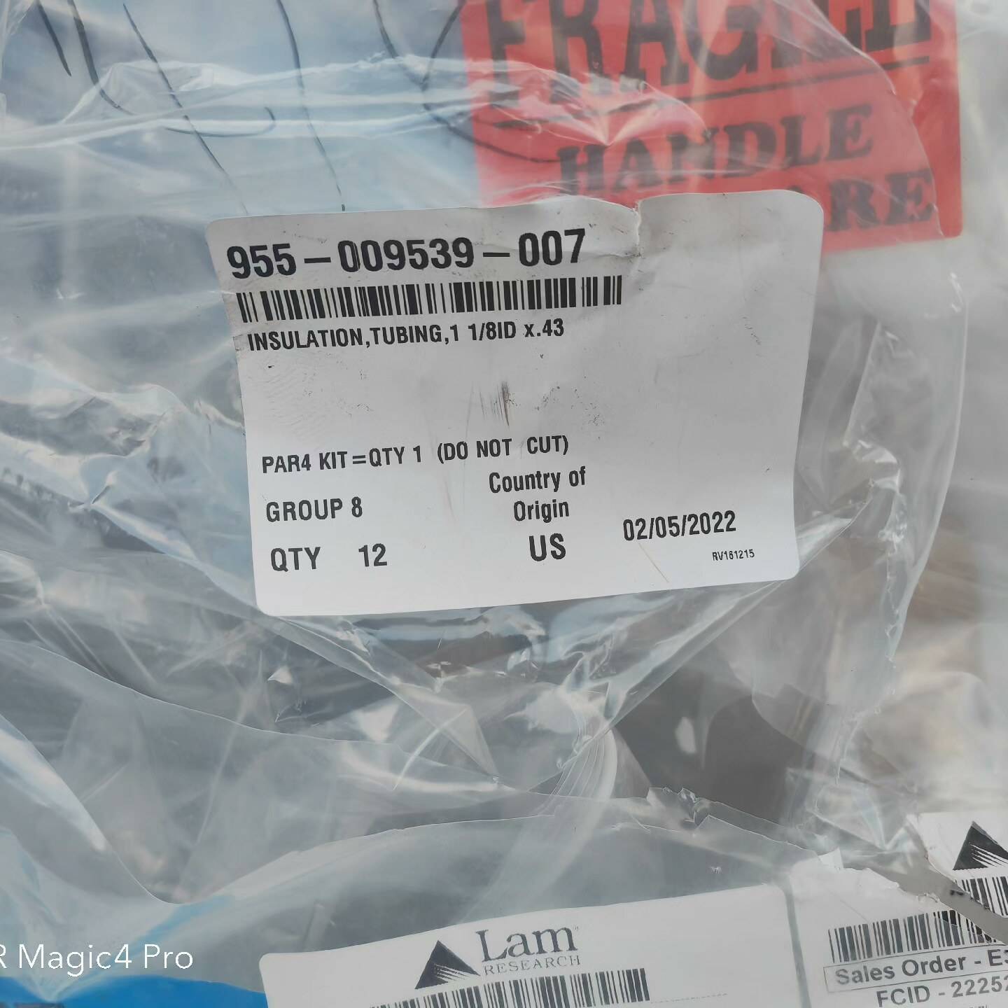询价购-LAM泛林美国进口PREF化学管955-009539-007
