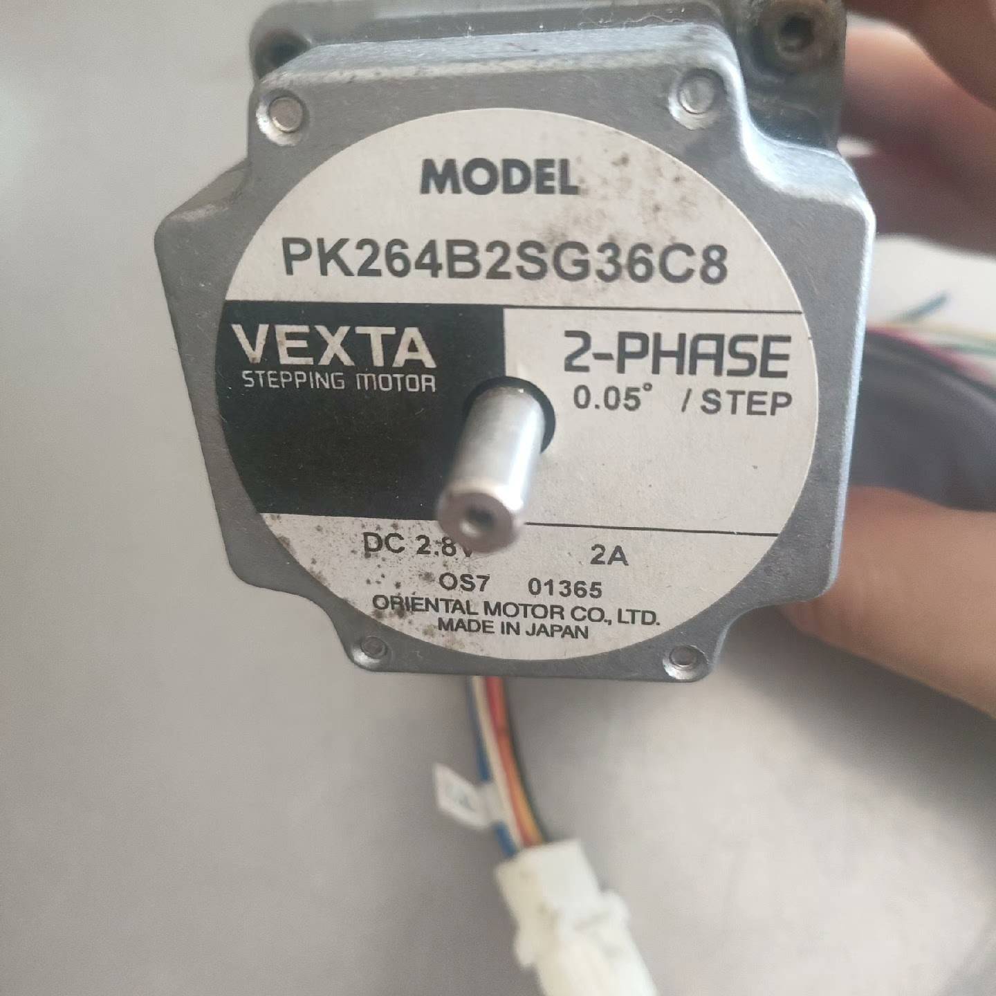 询价购-拆机日本东方马达，PK264B2SG36CB一个，