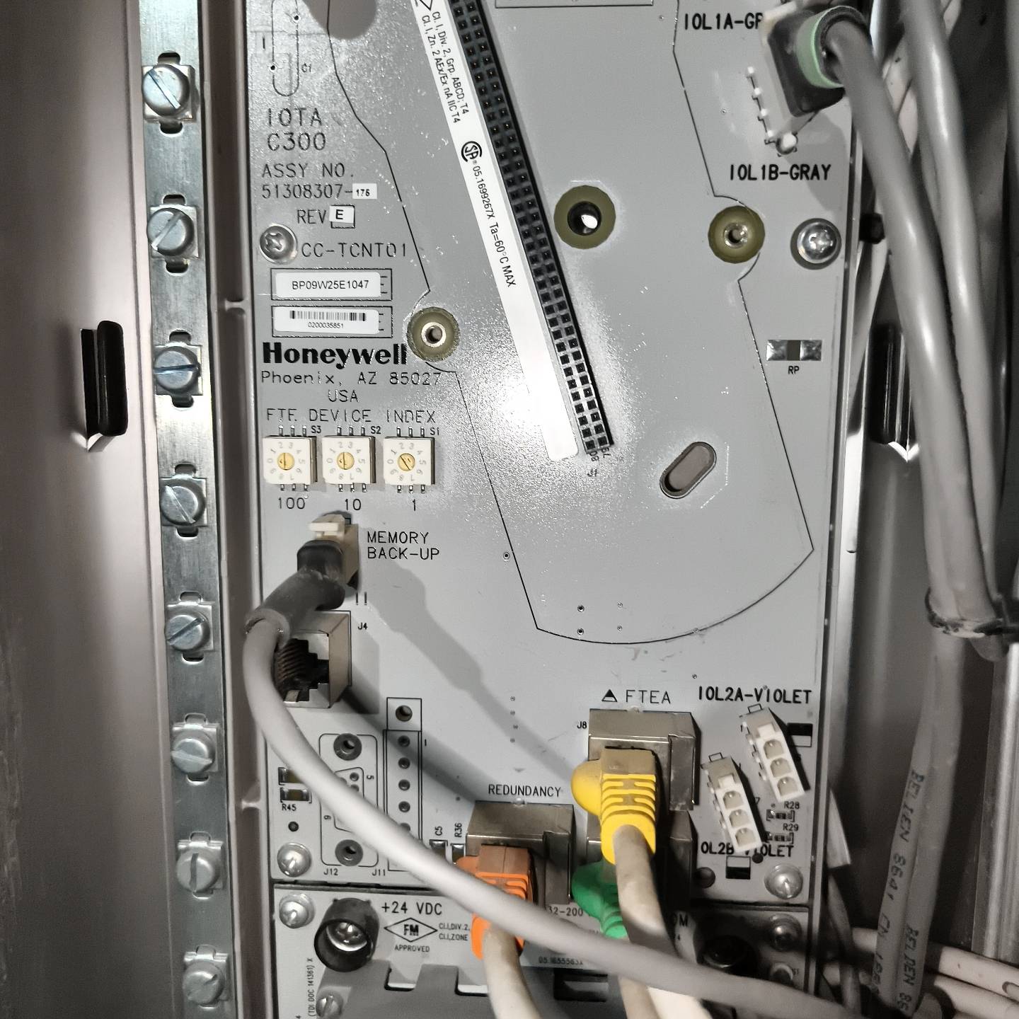 询价购-霍尼韦尔IOTA C300控制器底座，型号CC-TC