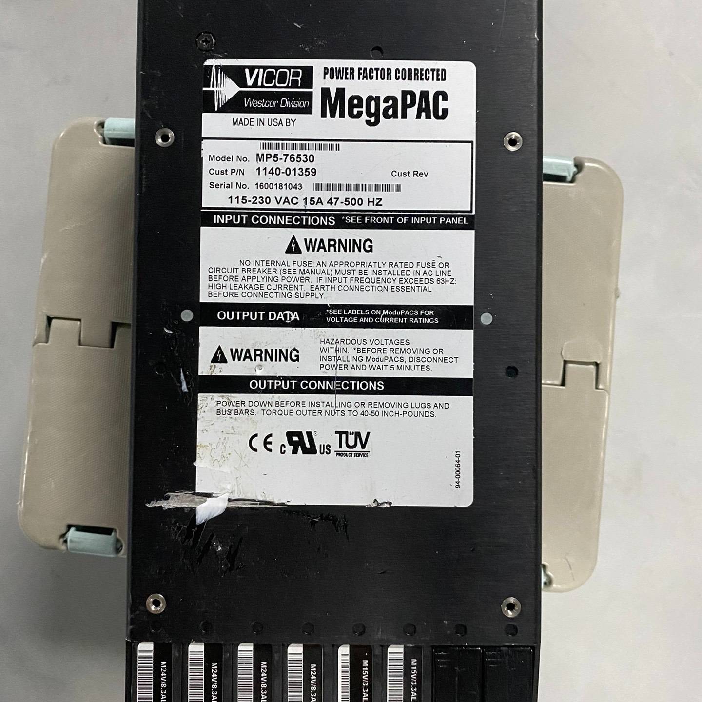 询价购-VICOR MegaPAC 电源模块